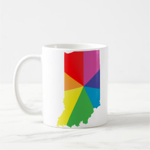 Taza De Café orgullo indiana. enredado.