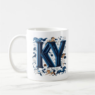 Taza De Café Orgullo Kentucky: El caballo de Lover