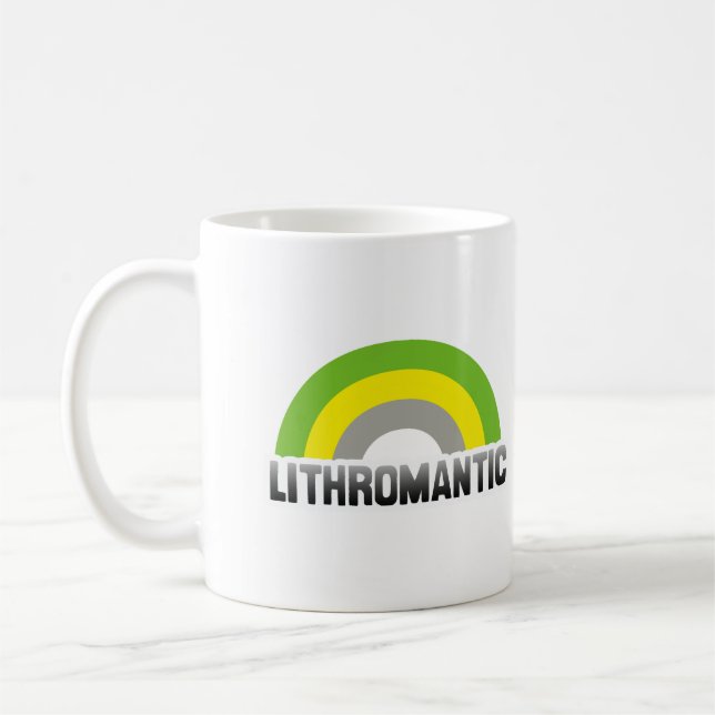 Taza De Café Orgullo litromántico (Izquierda)