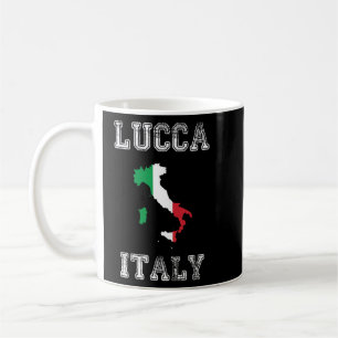 Taza De Café Orgullo lucca de bandera con problemas en Italia