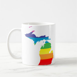 Taza De Café orgullo michigan.