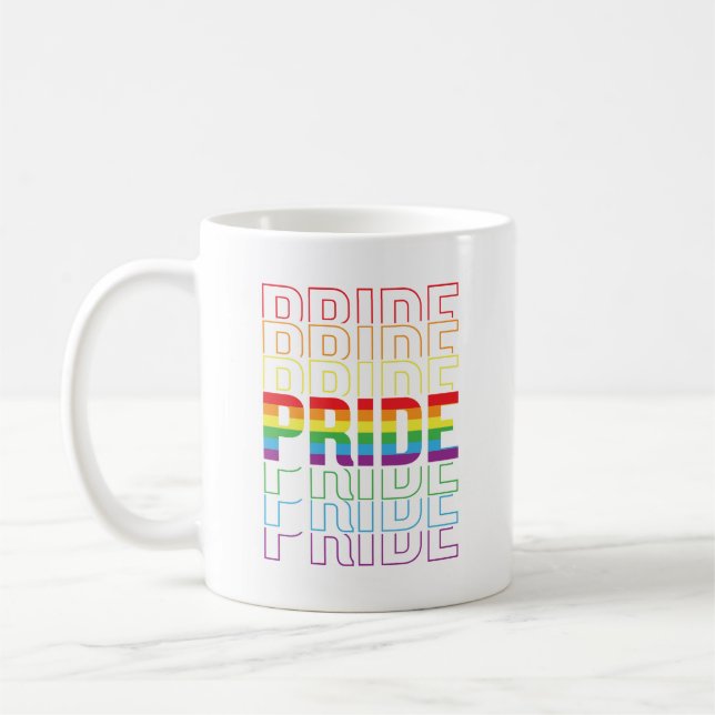 Taza De Café Orgullo Mug (Izquierda)