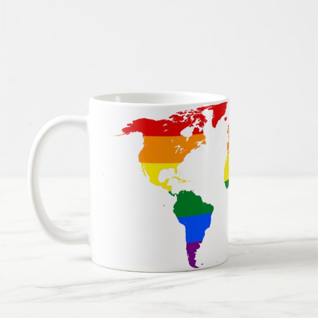 Taza De Café Orgullo mundial (Izquierda)