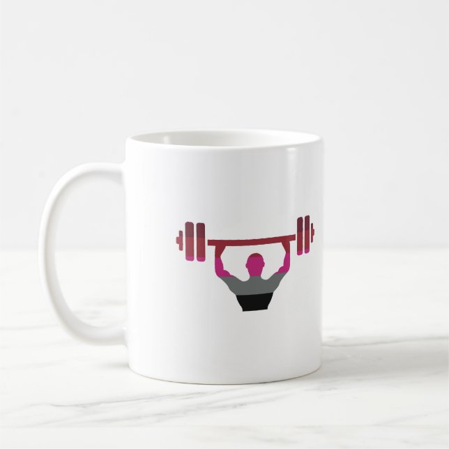 Taza De Café Orgullo Muscular (Izquierda)