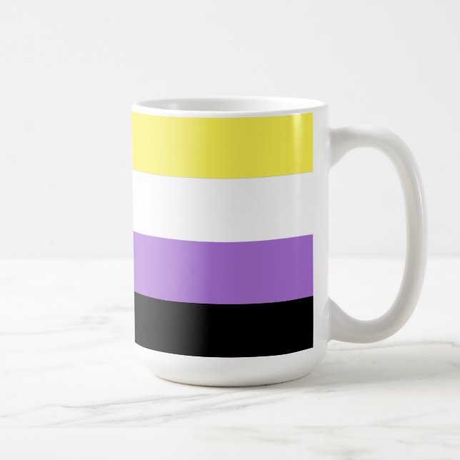 Taza De Café Orgullo no binario (Derecha)