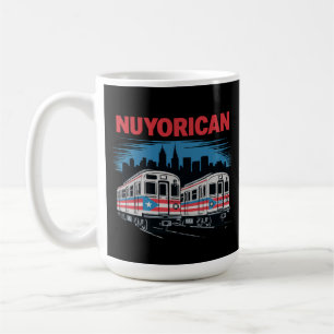 Taza De Café Orgullo nuyorican puertorriqueño de Nueva York