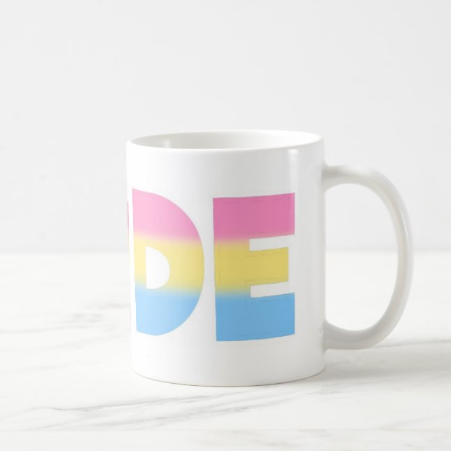 Taza De Café Orgullo Pansexual/de Omnisexual (Derecha)