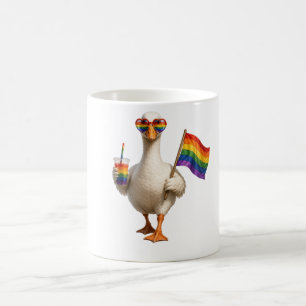 Taza De Café Orgullo Personalizado Ganso Texto Personalizado