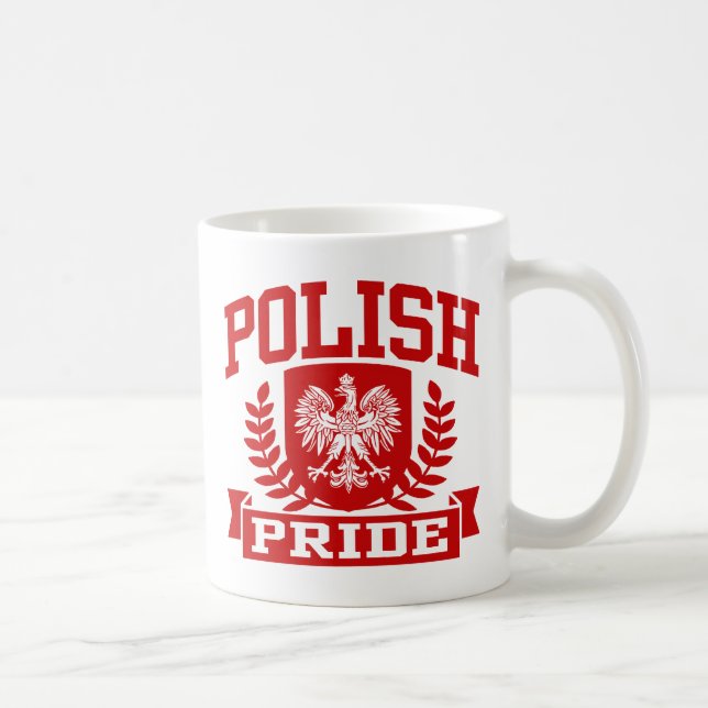 Taza De Café Orgullo polaco (Derecha)