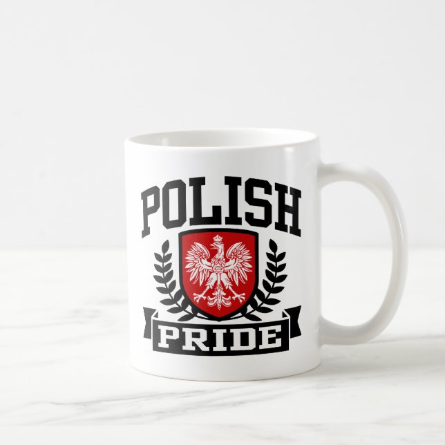 Taza De Café Orgullo polaco (Derecha)