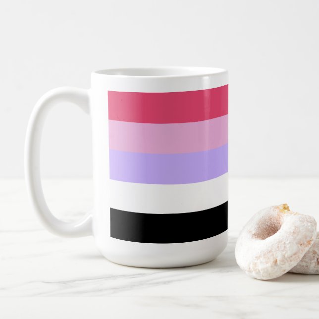 Taza De Café Orgullo Reciprosexual (Con donut)