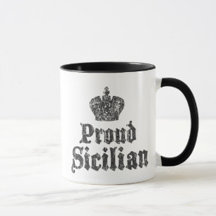 Taza de café Orgullo siciliano