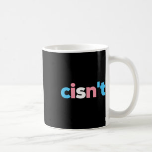 Taza De Café Orgullo Transgénero Cisnt - Bandera Trans LGBTQ -