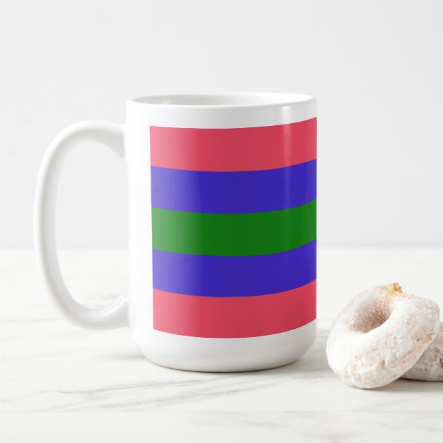 Taza De Café Orgullo Trigénero (Con donut)