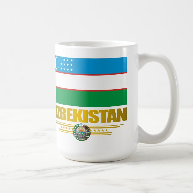 Taza De Café "Orgullo uzbeko" (Derecha)