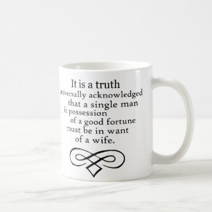Taza De Café Orgullo y perjuicio