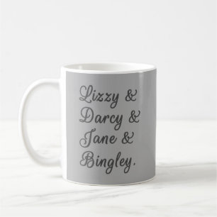 Taza De Café Orgullo y prejuicio Parejas I