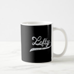 Taza De Café Orgullo zurdo de la mano izquierda Southpaw Softll