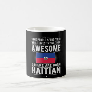 Taza De Café Orgullosa bandera haitiana patrimonio haitiano ra
