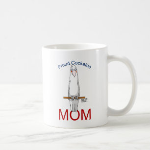 Taza De Café Orgullosa Cockatoo Mom