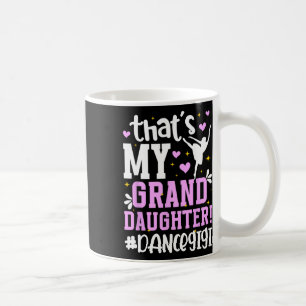 Taza De Café Orgullosa danza Gigi Abuela en el Día de la Madre
