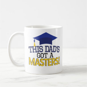Taza de café orgullosa de la graduación del