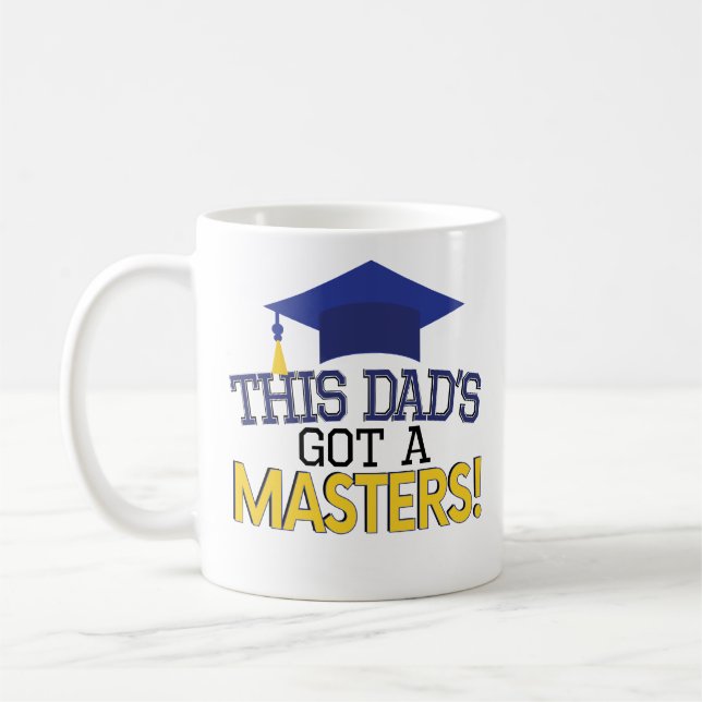 Taza de café orgullosa de la graduación del (Izquierda)