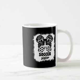Taza De Café Orgullosa Hermana Pequeña de Fútbol para Niñas Byb