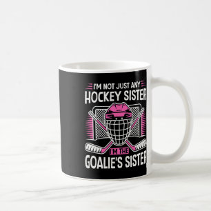 Taza De Café Orgullosa Hermana Portera de Hockey sobre Hielo Ju