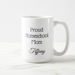 Taza De Café Orgullosa Homeschoa Mamá