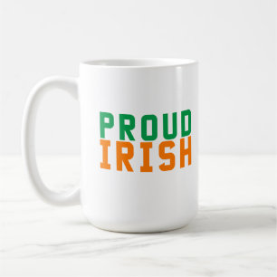 Taza De Café Orgullosa irlandesa 