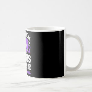 Taza De Café Orgullosa madre de un guerrero luchador de lupus c