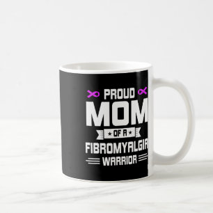 Taza De Café Orgullosa Madre Guerrera De Una Conciencia De Fibr