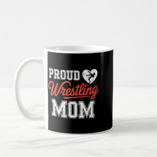 Taza De Café Orgullosa Madre Luchadora de Wrestling Luchadora M