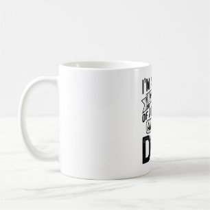 Taza De Café Orgullosa Mamá Perro Diseño Vectorial de Grabado V