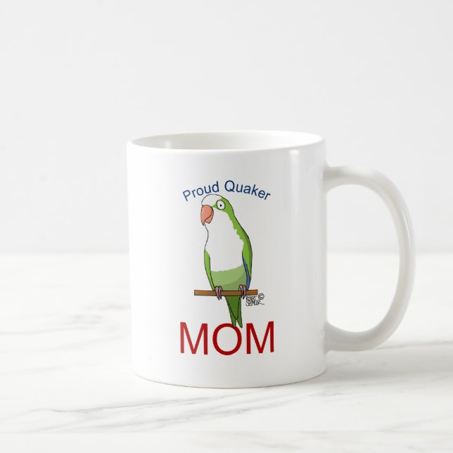 Taza De Café Orgullosa mamá Quaker (Derecha)