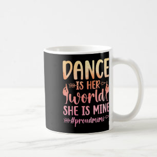 Taza De Café Orgullosa Mimi De La Bailarina Mimi Dance Mimi Abu
