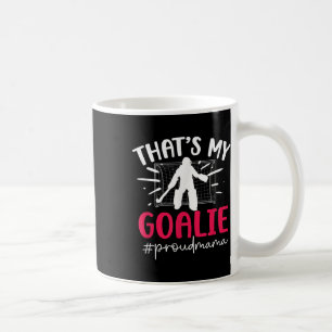 Taza De Café Orgullosa portera de hockey sobre hierba Mamá port