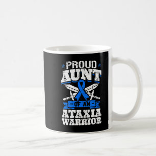 Taza De Café Orgullosa Tía De Una Cinta D De Concienciación De