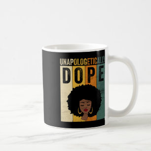 Taza De Café Orgullosamente Droga Negra Orgullo Melanina Africa