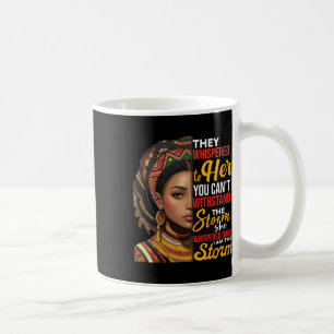 Taza De Café Orgullosas Chicas Negras Juneteenth Herencia Afric
