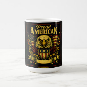 Taza De Café Orgulloso Americano – Orgullo Patriota Sin Disculp