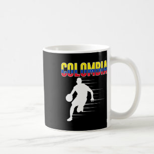 Taza De Café Orgulloso Colombia Sketans Jersey Bandera Colombia