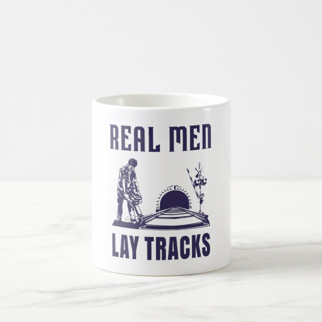 Taza De Café Orgulloso Constructor de Vías (Centro)