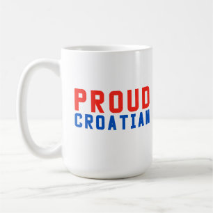 Taza De Café Orgulloso croata