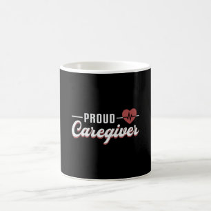 Taza De Café Orgulloso cuidador enfermera Enfermería de cuidado