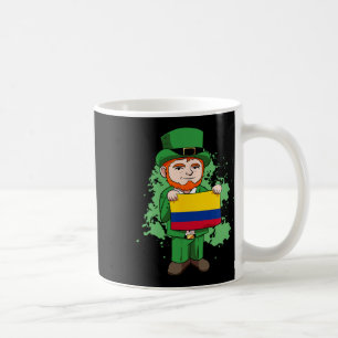 Taza De Café Orgulloso de Colombia Bandera Colombiana Día de Sa