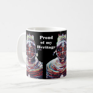 TAZA DE CAFÉ ORGULLOSO DE MI HERITAJE AFRICANO