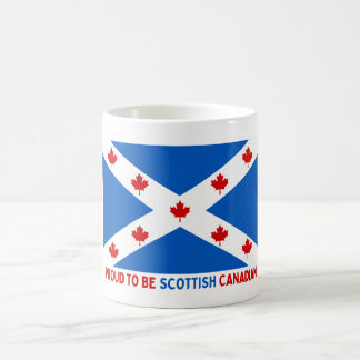 TAZA DE CAFÉ ¡ORGULLOSO DE SER CANADIENSE ESCOCIA!