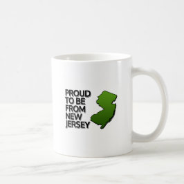 Taza De Café Orgulloso de ser de Nueva Jersey